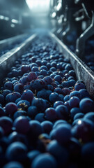 Obraz premium Grape Crushing for Wine Making
