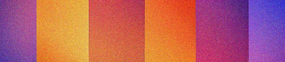 Fototapeta premium blue, red, orange, yellow, purple grainy background, noisy pastel color gradient banner, textured poster header cover backdrop design