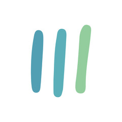 Pastel Watercolor Paint Streaks