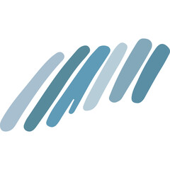 Pastel Watercolor Paint Streaks