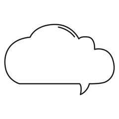 bubble talk transparent background