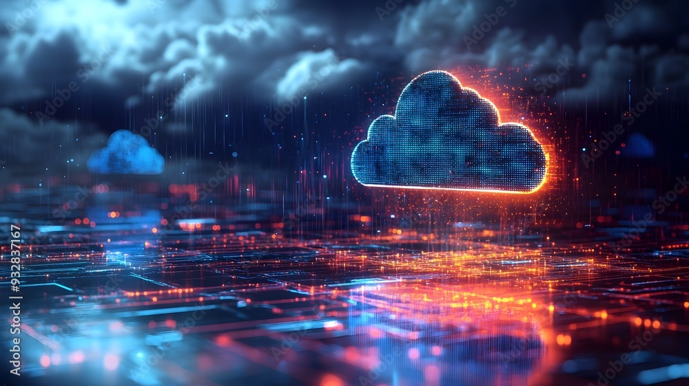 Wall mural innovative ai powered weather prediction system with real time updates and holographic displays
