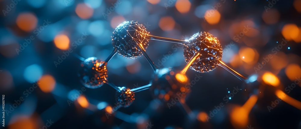 Poster nanostructure powered electronics visualizing the role of nanostructures in advancing modern electro