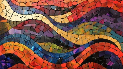 Fototapeta premium Abstract Chaotic Art Background Design