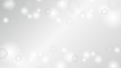 円のぼかし背景/グレー