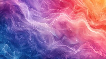 Fototapeta premium Produce an abstract background using fluid watercolor textures and smooth swirling patterns, aiming for seamless color transitions that evoke a soothing ambiance
