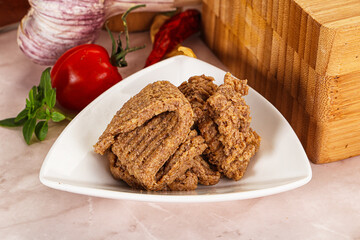 Liver Pate spread in the bowl