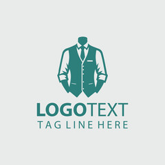 Man Dress Logo Illustrations