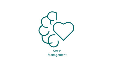 Vector Icon: Stress Management Techniques and Solutions