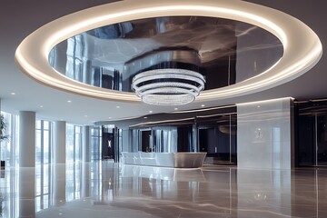 Obraz premium corridor of a building