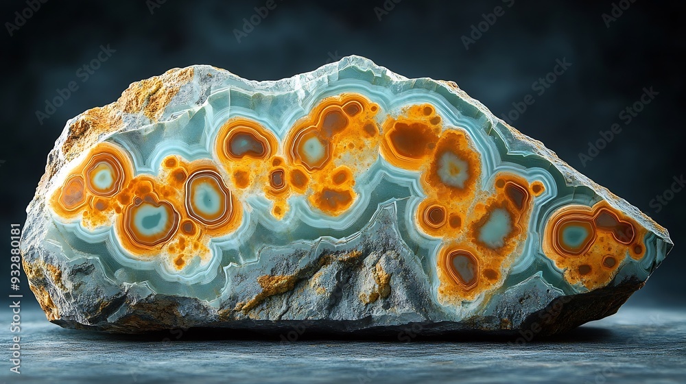 Aufkleber ocean jasper from indonesiajasper stone from indonesia which at first glance is similar to ocean jas