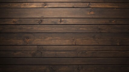 Obraz premium Wooden background with a blank copy space image.
