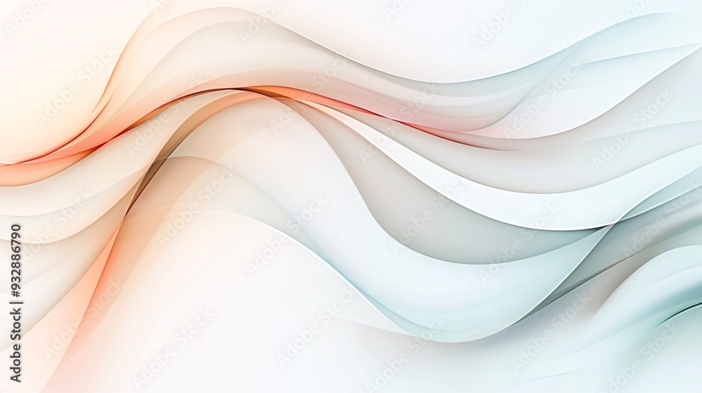 Poster a modern abstract background with intersecting shapes and soft gradients, featuring ample space for 