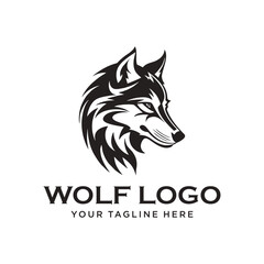 Vector of a fox design on white background