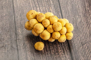 Tropical exotic sweet and juicy Longan
