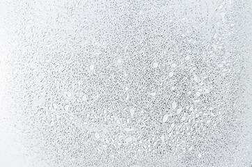 Clear water drops on white background, water drops pattern background