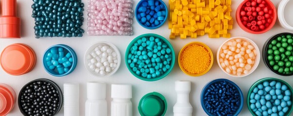 Bio-based plastics for sustainable product design, representing green technology