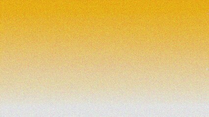 Fototapeta premium Yellow grainy gradient background, grainy texture effect, web banner design copy space