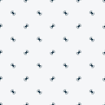Seamless geometric ornamental vector pattern. Abstract background.