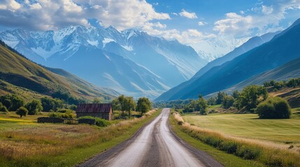Fototapeta premium Mountain Road
