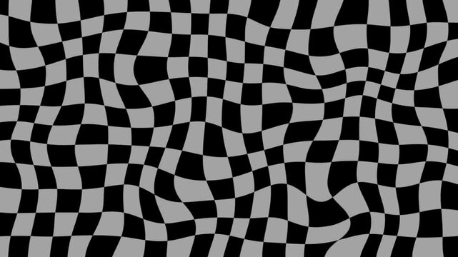 Grey and Black Checkered Pattern Background