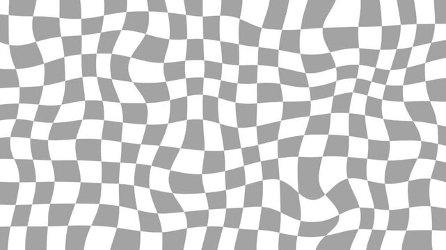 Grey and White Checkered Pattern Background