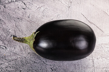 Ripe tasty natural organic eggplant