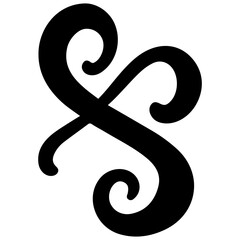 Naklejka premium Spiral Design