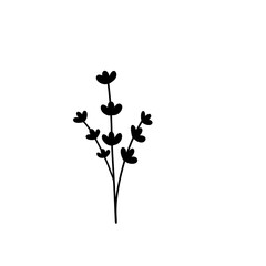 silhouette of a tree