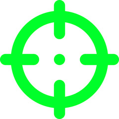 Obraz premium Target Crosshair