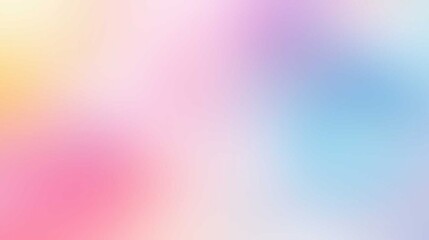 Abstract gradient background, pastel colors, smooth shapes, blurred edges.