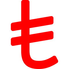 Obraz premium Turkish Lira