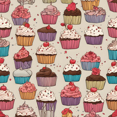 cupcake pattern