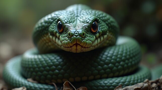 Close up of a snake