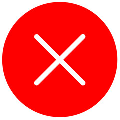 Fototapeta premium X Sign