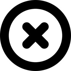 Obraz premium X Sign