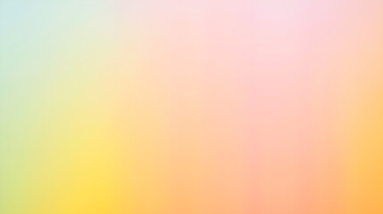 Obraz premium pastel rainbow gradient background blending shades of yellow, pink, and blue 