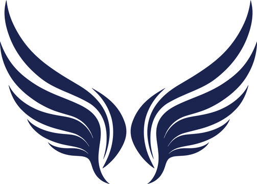 recommend clip art: wing line art vector