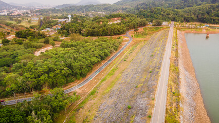 Bangwat water storage  Dam at Phuket