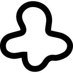 Fototapeta premium Doodle Blob