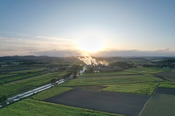 Aerial photo of Mackay Queensland Australia