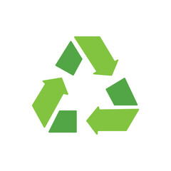 Obraz premium Set of recycle symbols for packaging products. Universal recycling and packing signs, isolated with white background.