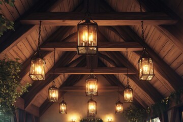 church in the night