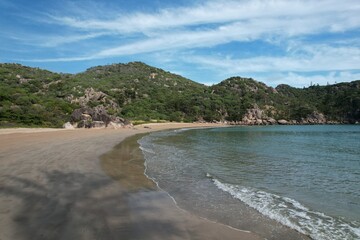 Aerial photo of Balding Bay Magnetic Island Queensland Australia