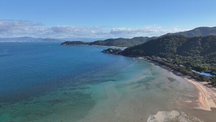 Aerial photo of Magnetic Island Queensland Australia