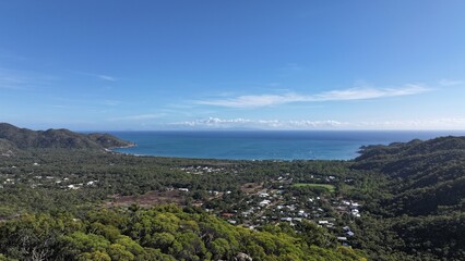 Fototapeta premium Aerial photo of Magnetic Island Queensland Australia