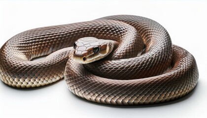 Obraz premium Snake isolated on transparent background