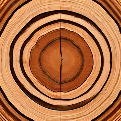 Wood cross section texture. Created with Generative AI technology