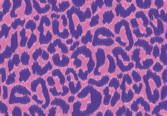 Leopard skin print illustration vector seamless pattern wallpaper, Animal print wildlife art print
