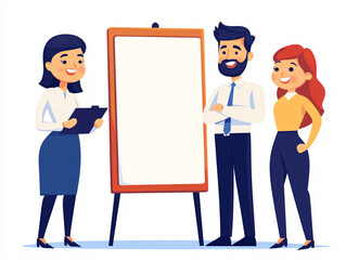 Engaging Business Meeting: Team Collaboration and Professional Interaction at the Workplace